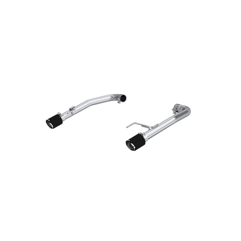 MBRP 15-17 Ford Mustang GT 5.0L T304 Stainless Steel 2.5in Axle-Back with Carbon Fiber Tips - GTR Auto