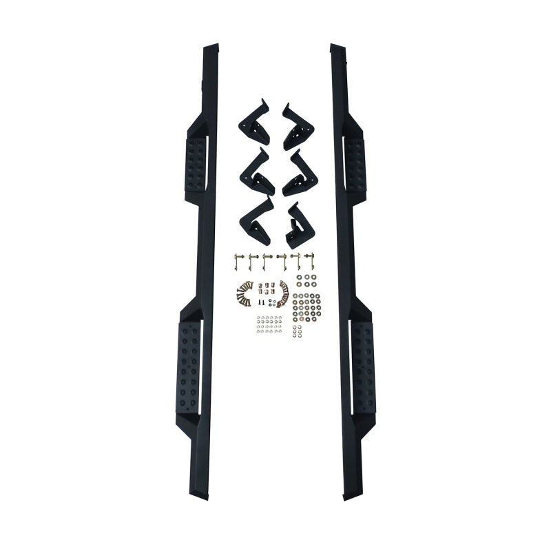 Westin/HDX 09-18 Dodge/Ram 1500 Quad Cab Drop Nerf Step Bars - Textured Black - GTR Auto