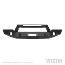 Load image into Gallery viewer, Westin 18-20 Jeep Wrangler WJ2 Full Width Front Bumper w/LED Light Bar Mount Textured Black - GTR Auto
