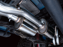 Load image into Gallery viewer, AWE Tuning 16-22 Toyota Tacoma 0FG Cat-Back Exhaust w/ BashGuard - Dual Diamond Black Tips