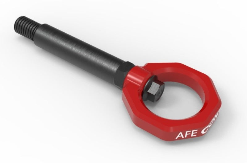 aFe Control Rear Tow Hook Red BMW F-Chassis 2/3/4/M - GTR Auto