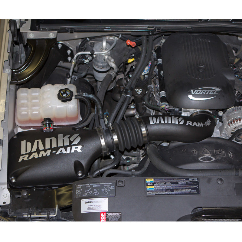 Banks Power 99-08 Chev/GMC 1500-W/Elec Fan Ram-Air Intake System - Dry Filter - GTR Auto