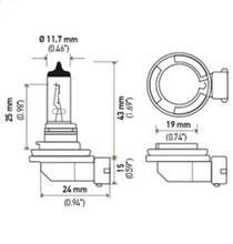 Load image into Gallery viewer, Hella Optilux XB Extreme Type H11 12V 80W Blue Bulbs - Pair - GTR Auto