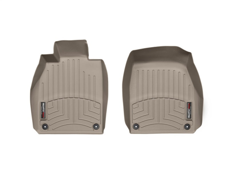 WeatherTech 12+ Porsche 911 (911) Front FloorLiner - Tan - GTR Auto