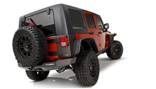 Load image into Gallery viewer, Bushwacker 07-18 Jeep Wrangler Unlimited Flat Style Flares 4pc 4-Door Sport Utility Only - Black - GTR Auto
