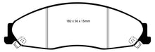 Load image into Gallery viewer, EBC 02-05 Cadillac CTS 2.6 Redstuff Front Brake Pads