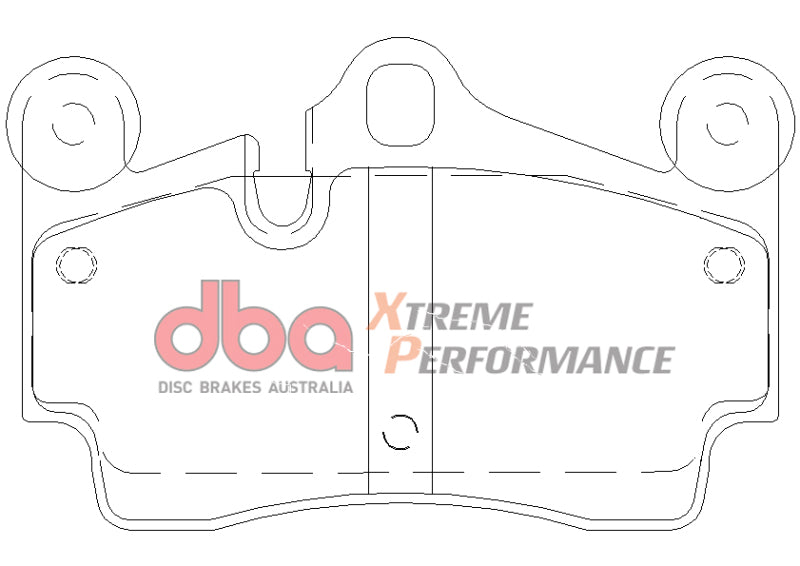 DBA 03-10 Porsche Cayenne XP650 Rear Brake Pads - GTR Auto