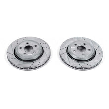 Load image into Gallery viewer, Power Stop 18-19 Dodge Durango Rear Evolution Drilled &amp; Slotted Rotors - Pair