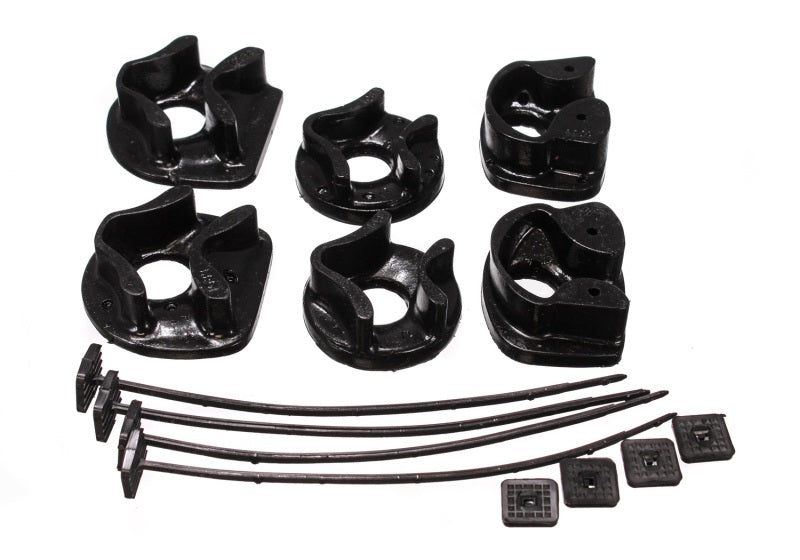 Energy Suspension 90-93 Acura Integra Black Motor Mount Inserts (2 Torque Mount Positions) - GTR Auto