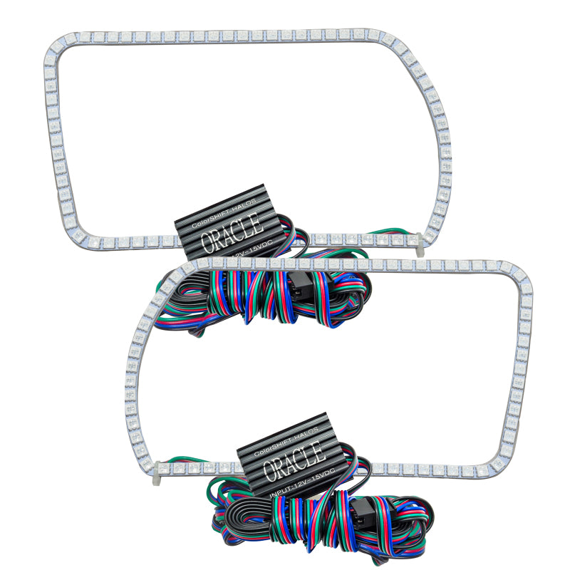 Oracle Dodge Ram 09-13 LED Fog Halo Kit - ColorSHIFT - GTR Auto