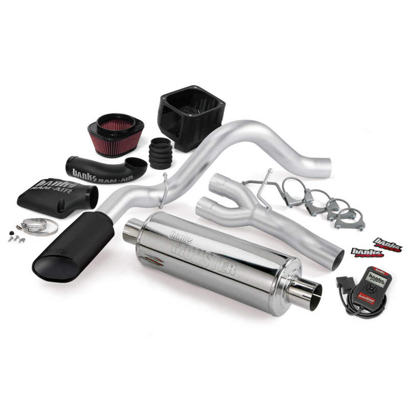 Banks Power 99-02 Chevy 4.8-5.3L ECSB Stinger System - SS Single Exhaust w/ Black Tip - GTR Auto