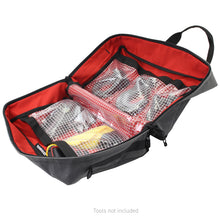 Load image into Gallery viewer, Go Rhino XVenture Gear Recovery Bag (7.5x11.5x18in. Closed) 12oz Waxed Canvas - Black