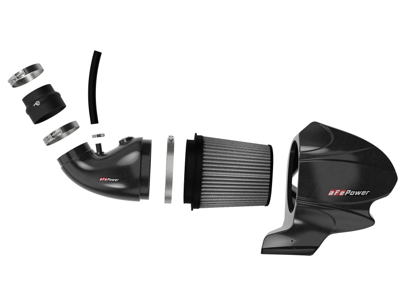 aFe Momentum Carbon Fiber CAIS w/ Pro Dry S Filter 12-19 Jeep Grand Cherokee SRT8 (WK2) V8-6.4L - GTR Auto