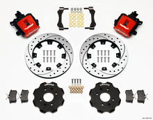 Load image into Gallery viewer, Wilwood Combination Parking Brake Rear Kit 12.19in Drilled Red Civic / Integra Disc 2.39 Hub Offset - GTR Auto
