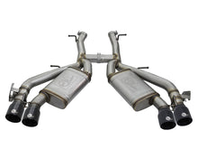 Load image into Gallery viewer, aFe MACHForce XP 3in 304 SS Axle-Back Exhaust Dual Exhaust (NPP) w/ Black Tips 16-17 Camaro SS V8 - GTR Auto