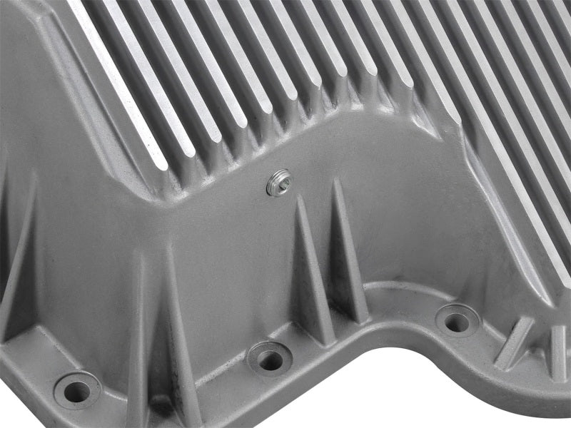 aFe Transmission Pan (Raw); Ford Diesel Trucks 03-10 V8-6.0/6.4L (td)