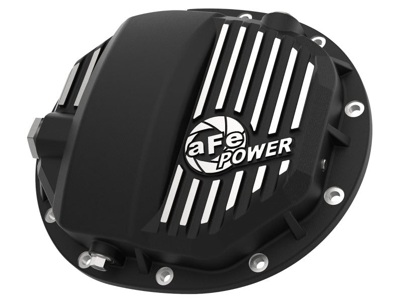 aFe Power Pro Series AAM 9.5/9.76 Rear Diff Cover Black w/Mach Fins 14-19 GM Silverado/Sierra 1500 - GTR Auto