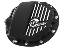 Load image into Gallery viewer, aFe Power Pro Series AAM 9.5/9.76 Rear Diff Cover Black w/Mach Fins 14-19 GM Silverado/Sierra 1500 - GTR Auto