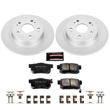 Load image into Gallery viewer, Power Stop 16-18 Acura ILX Rear Z17 Evolution Geomet Coated Brake Kit CRK3128