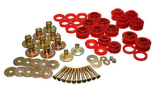 Load image into Gallery viewer, Energy Suspension 68-72 Chevy Chevelle/Monte Carlo/Malibu/El Camino Red Body Mount Set - GTR Auto