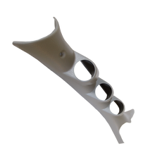Load image into Gallery viewer, Autometer 03-08 Dodge Ram / 02 Dodge 1500 Triple 52mm Pillar Pod Taupe - GTR Auto