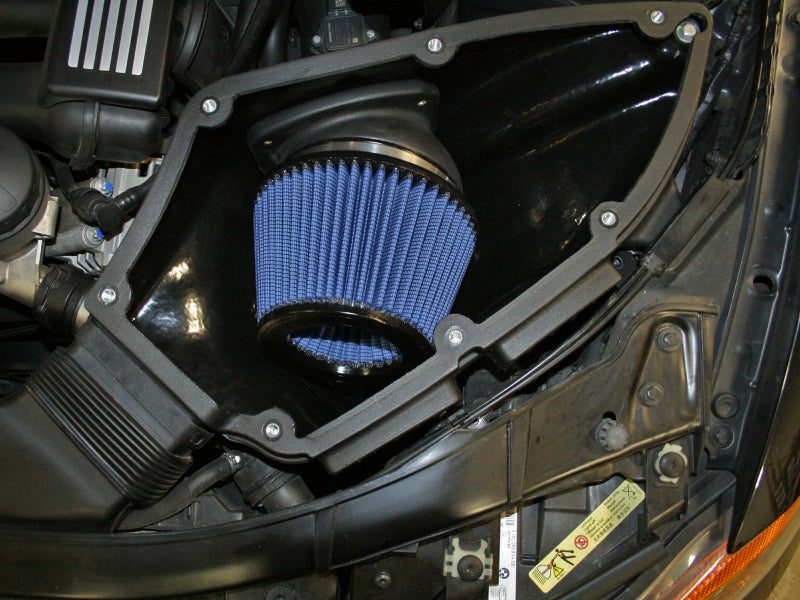 aFe MagnumForce Stage 2 Si Intake System P5R 06-11 BMW 3 Series E9x L6 3.0L Non-Turbo - GTR Auto