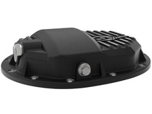Load image into Gallery viewer, aFe Power Pro Series AAM 9.5/9.76 Rear Diff Cover Black w/Mach Fins 14-19 GM Silverado/Sierra 1500 - GTR Auto