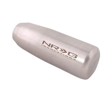 Load image into Gallery viewer, NRG Universal Short Shifter Knob - 3.5in. Length / Heavy Weight .85Lbs. - Silver SK-450SL