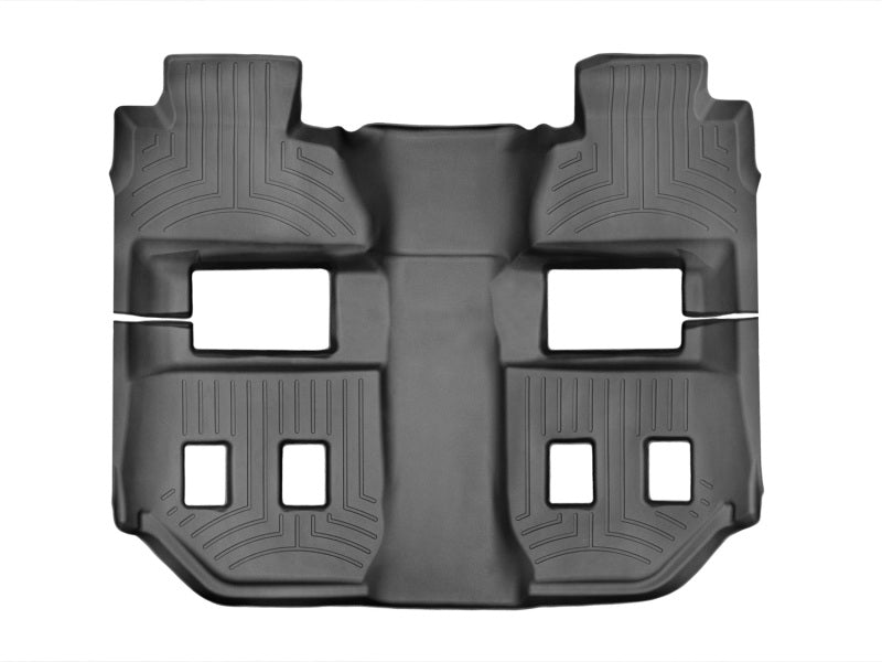 WeatherTech 15+ Chevrolet Suburban (Fits Vehicles w/ 2nd Row Bucket Seats) Rear FloorLiners - Black - GTR Auto