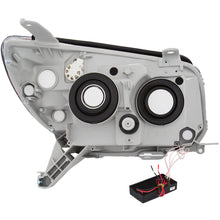 Load image into Gallery viewer, ANZO 2006-2009 Toyota 4Runner Projector Headlights w/ Halo Black - GTR Auto
