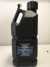 Load image into Gallery viewer, Iron Cross 5 Gallon Utility Jug - Black - 4 Pack