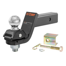 Load image into Gallery viewer, Curt RockerBall 3in Drop Cushion Hitch Trailer Ball