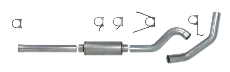 Diamond Eye KIT 4in Catback Single SS: 2004.5-2007.5 DODGE CUMMINS 600 - GTR Auto