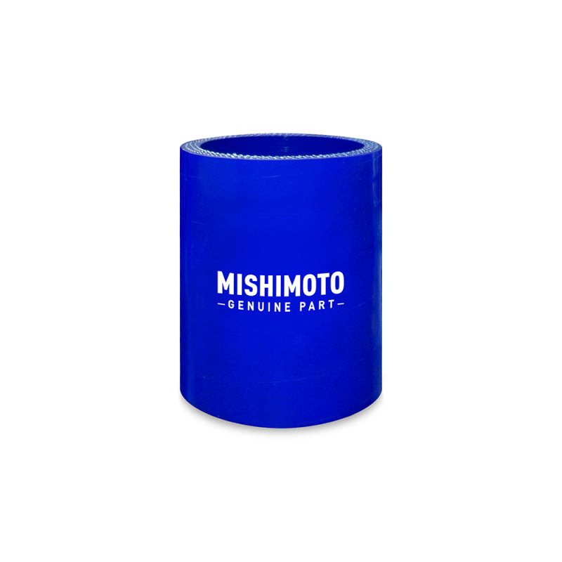 Mishimoto 4 Inch Straight Coupler - Blue - GTR Auto