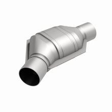Load image into Gallery viewer, MagnaFlow Universal Catalytic Converter 2.25 Angled Inlet CA
