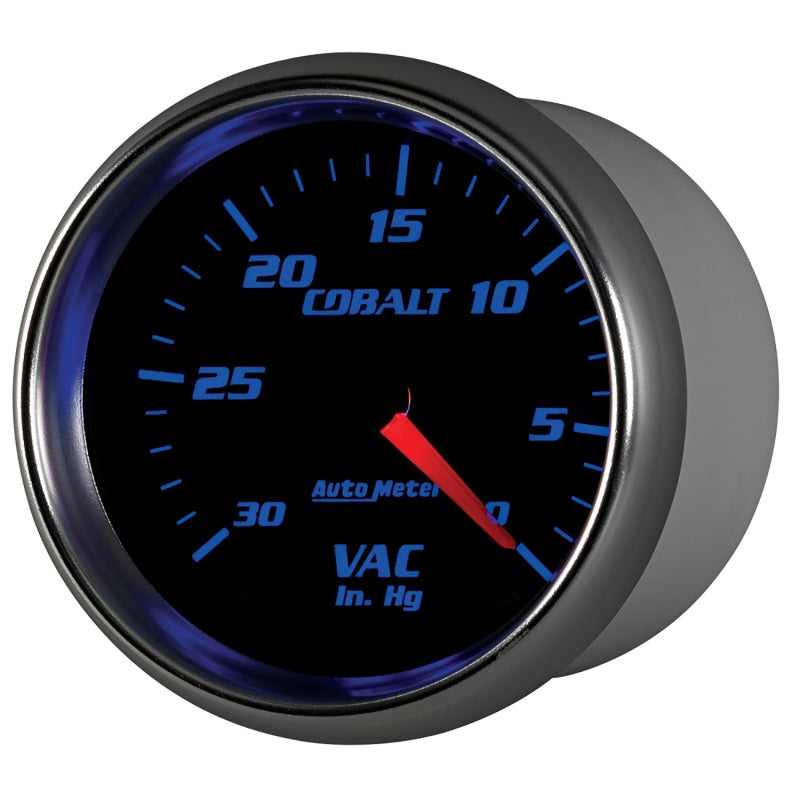 Autometer Cobalt 2-5/8in. / 0-30 IN HG / Mechanical Vacuum Gauge 7984