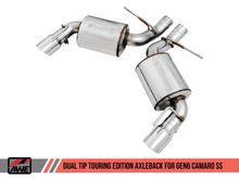 Load image into Gallery viewer, AWE Tuning 16-18 Chevrolet Camaro SS Axle-Back Exhaust - Touring Edition (Chrome Silver Tips)