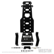 Load image into Gallery viewer, Westin/Snyper 07-11 Jeep Wrangler Transmission Pan Skid Plate - Textured Black - GTR Auto