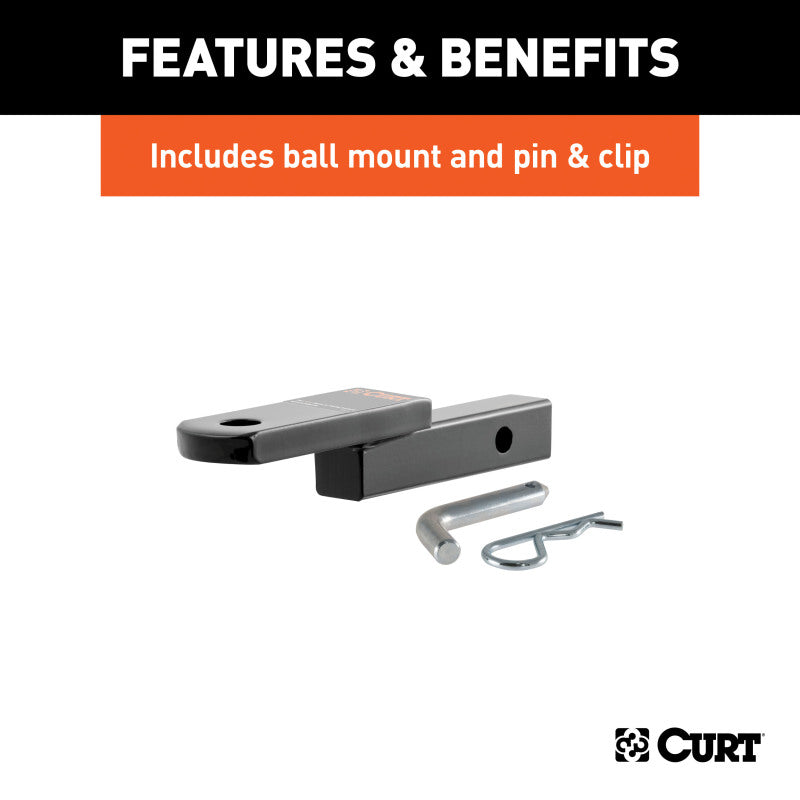 Curt 04-10 Kia Sportage Class 2 Trailer Hitch w/1-1/4in Ball Mount BOXED