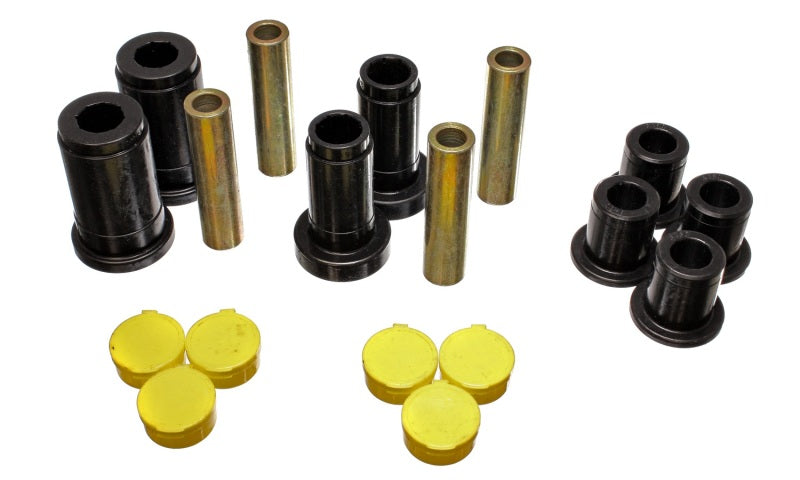 Energy Suspension 02-05 Dodge Ram 1500 2WD Black Front Control Arm Bushing Set - GTR Auto