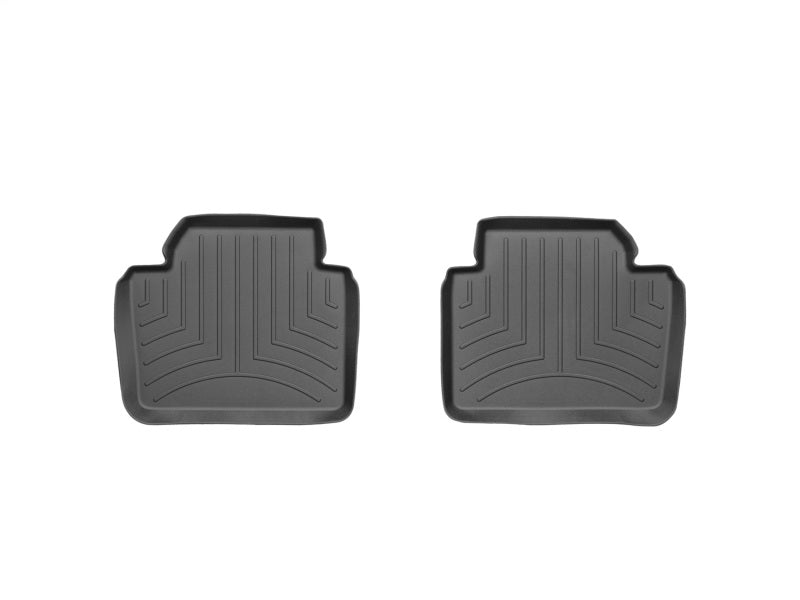 WeatherTech 12+ BMW 3-Series Rear FloorLiner - Black - GTR Auto