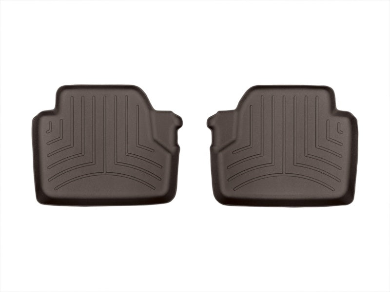 WeatherTech 2014+ BMW 4-Series Rear FloorLiner - Cocoa - GTR Auto