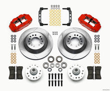 Load image into Gallery viewer, Wilwood Narrow Superlite 6R Front Hub &amp; 1PC Rtr Kit 12.88in-Red 74-80 Pinto Disc Spindle only - GTR Auto