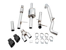 Load image into Gallery viewer, AWE Tuning 4th Gen GM 1500 5.3L 0FG Cat-Back Dual Side Exit (Flat Bumper) - Diamond Tips