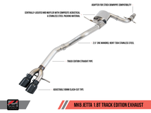 Load image into Gallery viewer, AWE Tuning Mk6 GLI 2.0T - Mk6 Jetta 1.8T Track Edition Exhaust - Diamond Black Tips - GTR Auto