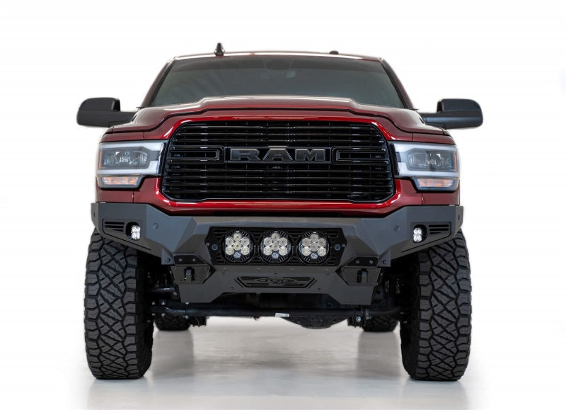 Addictive Desert Designs 19-21 Ram 2500/3500 Bomber HD Front Bumper (Baja Designs LP6 Mounts) - GTR Auto