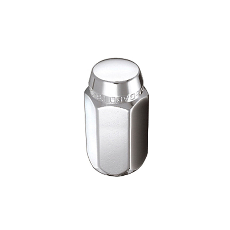 McGard Hex Lug Nut (Cone Seat) 9/16-18 / 7/8 Hex / 1.75in. Length (Box of 100) - Chrome - GTR Auto