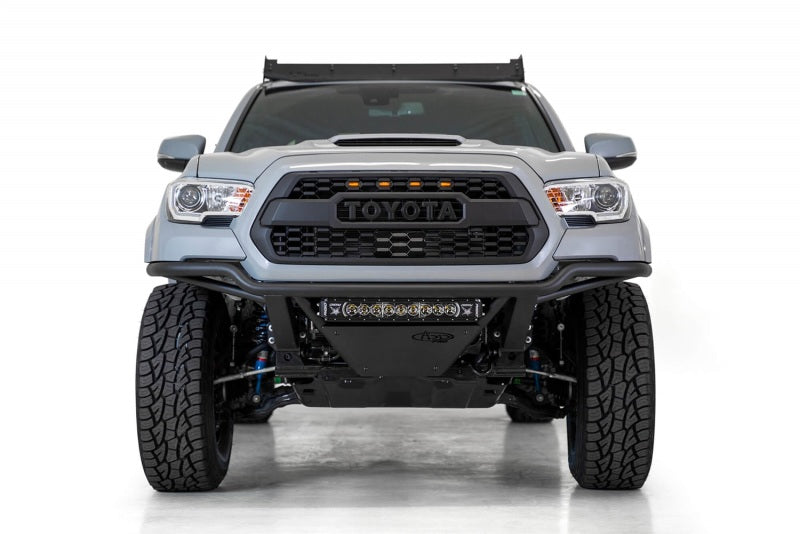 Addictive Desert Designs 16-20 Toyota Tacoma PRO Bolt-On Front Bumper - Hammer Black - GTR Auto