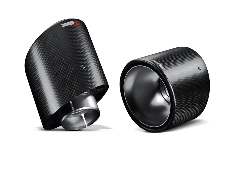 Akrapovic 08-14 Mitsubishi Lancer Evolution Tail Pipe Set (Carbon) - GTR Auto