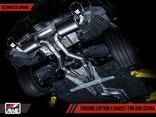 Load image into Gallery viewer, AWE Tuning 2020 Toyota Supra A90 Resonated Touring Edition Exhaust - 5in Diamond Black Tips